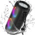 BassBloom Roar 1 Portable Bluetooth Speaker,60W Powerful Sound with Deep Bass,IPX6 Waterproof,24H Playtime,Bluetooth 5.4,RGB Party Lights,Wireless Stereo Pairing,Travel Outdoor for Camping and Beach